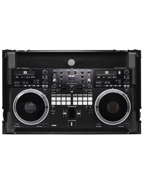 Odyssey Pioneer DDJ REV7 Black Glide Style Flight Case With Wheels And