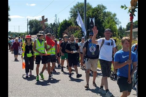 Weeklong Walking Pilgrimage Winding Its Way To Martyrs Shrine Barrie