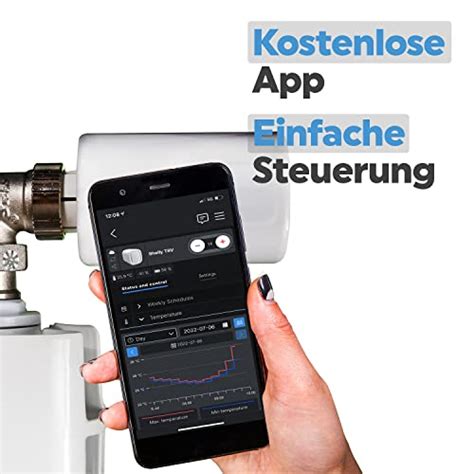 Shelly Heizkörperthermostat TRV Heizen über WLAN