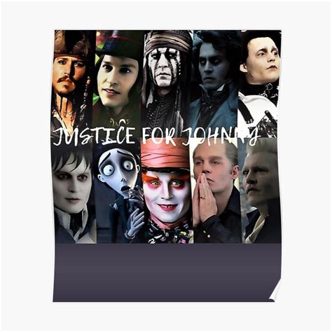 Póster Abandono de la escuela de belleza Modelo gay Justicia para Johnny Retro de