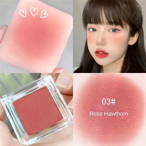 Monochrome Blush Net Red Rouge Matte Nude High Gloss For Natural Radiance Shopee Malaysia