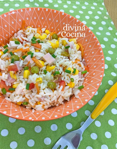 Recetas De Ensaladas De Arroz Divina Cocina