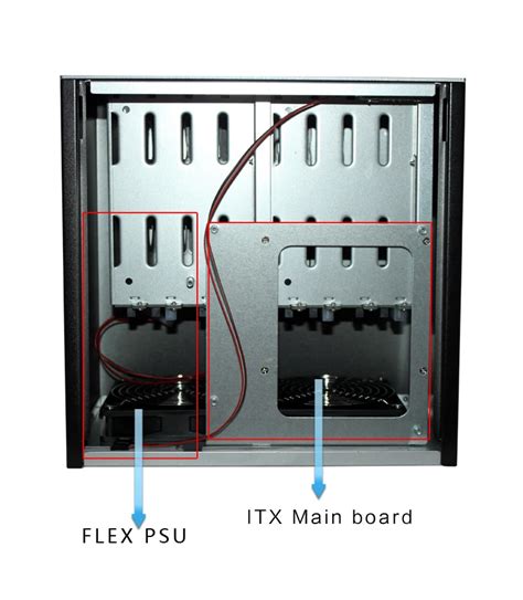 Nas Bay Storage Servers Mini Itx Case With Hot Swap