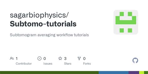 GitHub Sagarbiophysics Subtomo Tutorials Subtomogram Averaging