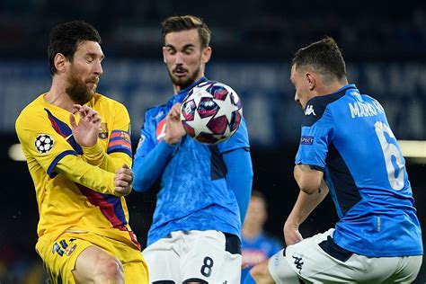 Barcelona vs Napoli dónde ver en vivo por TV y horarios de octavos por