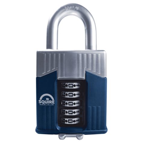 Squire Warrior Open Shackle Combination Padlock