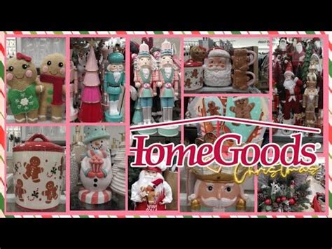 HomeGoods Christmas Gingerbread Decor And More Shop With Me All New