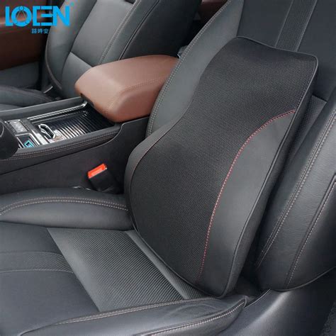 Loen Memory Cotton Car Seat Supports Lumbar Auto Back Support Car