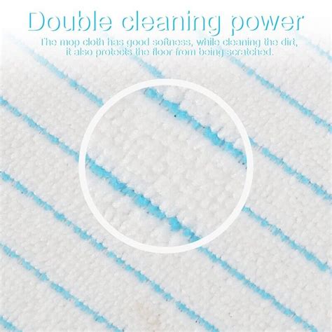 50Pcs Disposable Strong Rag Mop Cloths Pads For Deebot OZMO T8 T8 Max