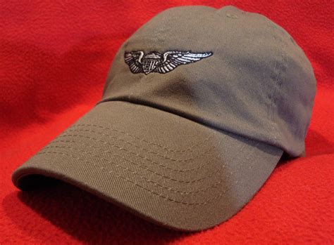 Army Aviator / Aircrew wings ball caps, by Pilot Ball Caps