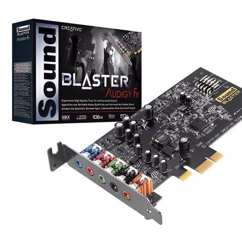 TARJETA SONIDO CREATIVE PCIE AUDIGY FX 5 1 SB1570 70SB157000000