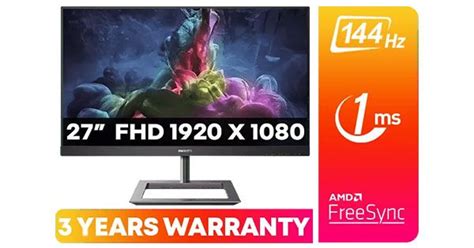 Philips 272E1GAJ 27 144Hz Gaming Monitor - Open Box Deals