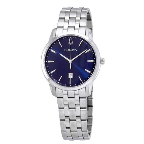 Bulova Sutton Quartz Blue Dial Men Watch B