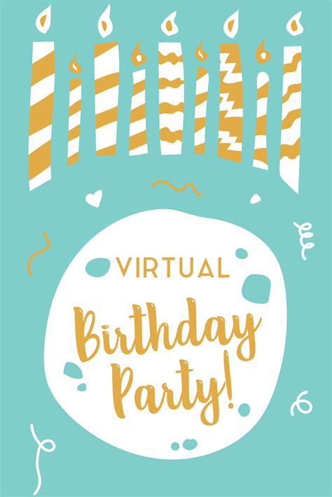 Online Birthday Party Invite 1