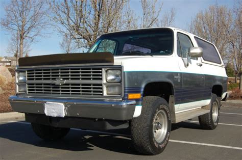 1984 Chevrolet Blazer K5 4x4 Custom Deluxe Original Survivor For Sale