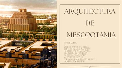 Arquitectura De Mesopotamia Pdf