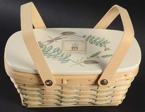 Naturewood Wicker Basket Wood Lid By Pfaltzgraff Replacements Ltd