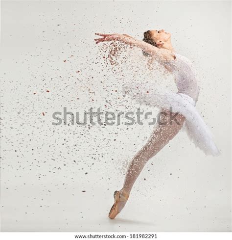 Young Ballerina Dancer Tutu Performing On Stock Photo (Edit Now) 181982291