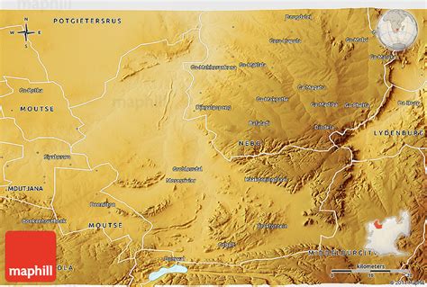 Scale Map Showing Groblersdal