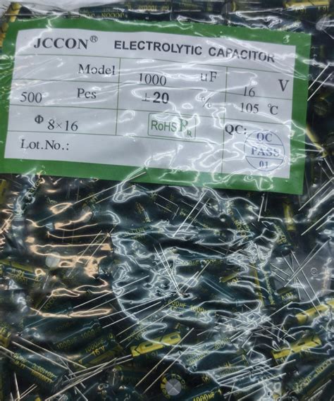 1000UF 16V 105C 8X16 ELEKTROLİTİK ALÜMİNYUM KONDANSATÖR - Ulutaş Elektronik