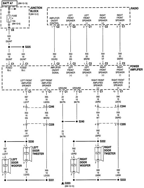 Stereo Wiring Diagram 2000 Dodge Dakota