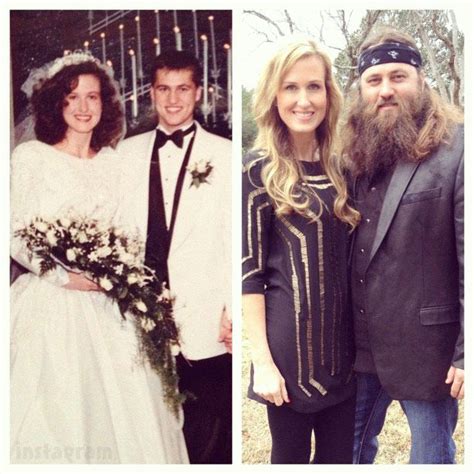 Willie Robertson Korie Robertson Wedding Photo Thanks Starcasm Duck