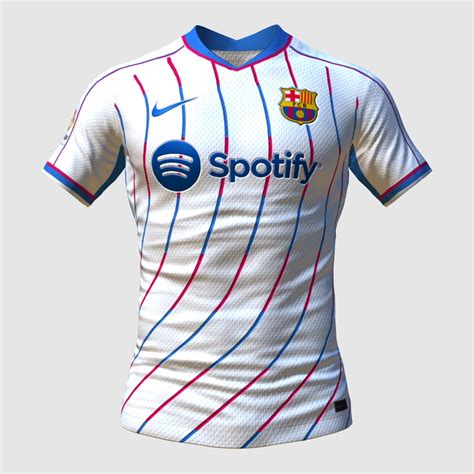 Fc Barcelona White Kit Fifa Kit Creator Showcase