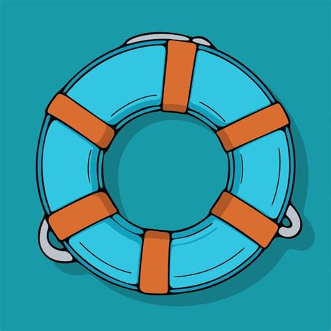 Premium Vector The Lifebuoy Illustration Icon Vector