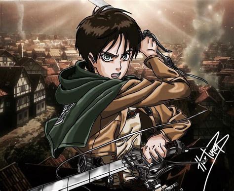 Attack on Titan : Eren Yaeger (Jaeger) by BrandonHartman on DeviantArt