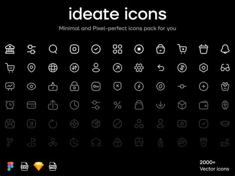 Ideate Icons Minimal Icon Pack