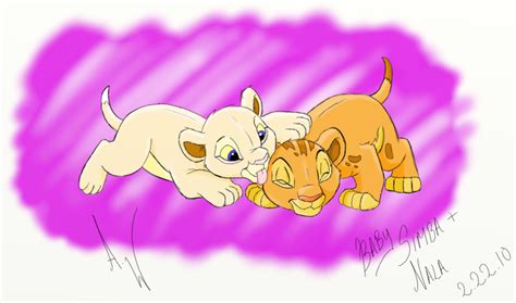 Baby Simba Nala by MidnightCharizard on DeviantArt