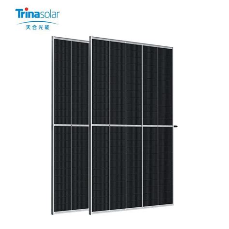 Black Frame Trina Vertex S De09 08 395W Mono Facial Solar System Panels