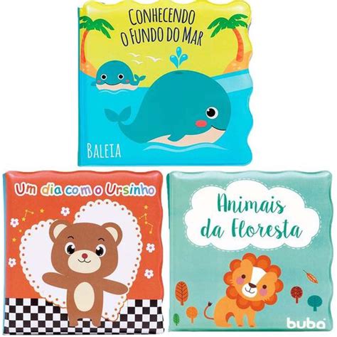 Livro Infantil Para Hora Do Banho Bebê À Prova Dágua Buba Buba Baby