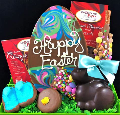 Gourmet Easter Basket - Chocolate Easter Egg Basket