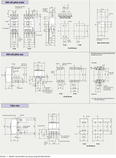 NF630 CW 3P 600A MCCB Mitsubishi Aptomat 3 Pha 600A 36kA PTTECH