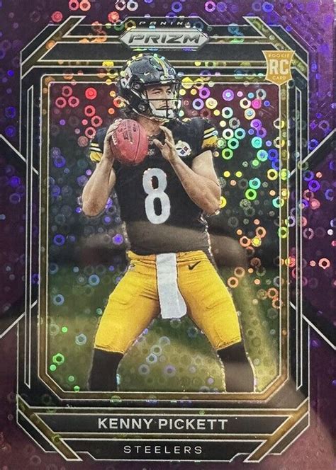 Kenny Pickett 2022 Prizm No Huddle Purple 301 Price Guide Sports