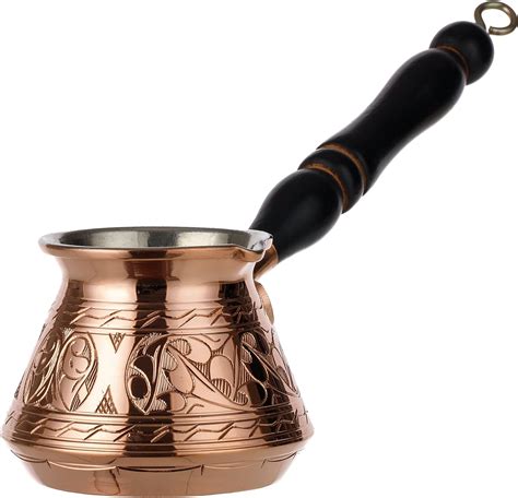 Demmex Mm Thickest Copper Turkish Greek Arabic Coffee Pot Engraved