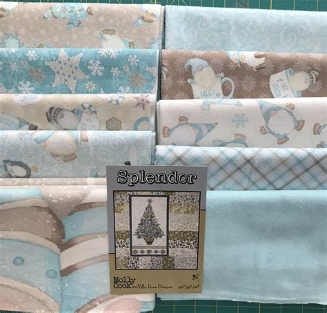 I Love Sn Gnomies Flannel Quilt Kit By Shelly Comiskey For Etsy