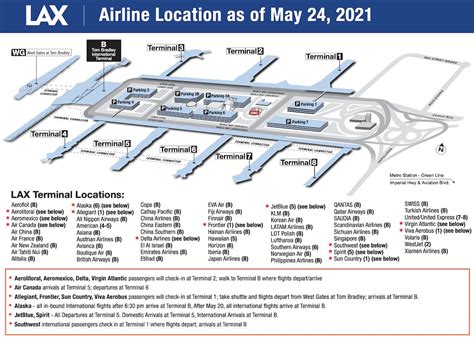 Terminals Lax Map At Mike Friddle Blog