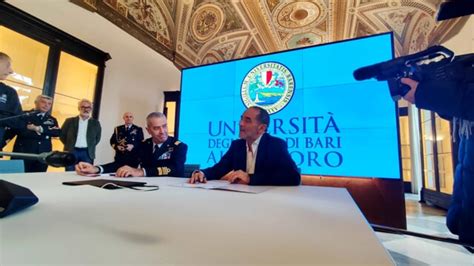 Protocollo D Intesa Tra Universit Di Bari E Aeronautica Militare