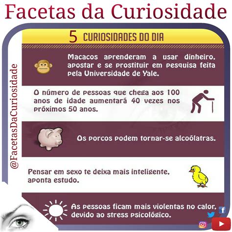 Facetas Da Curiosidade On Twitter Facetas Da Curiosidade 5