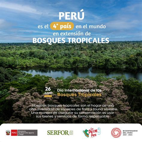 Midagri PerÚ On Twitter Rt Serforperu 🌳🦜 Desde El Serfor