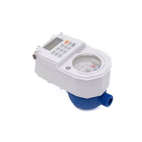 Multi Jet Dry Dial Integrated Sts Keypad Water Meter With Plastic Body