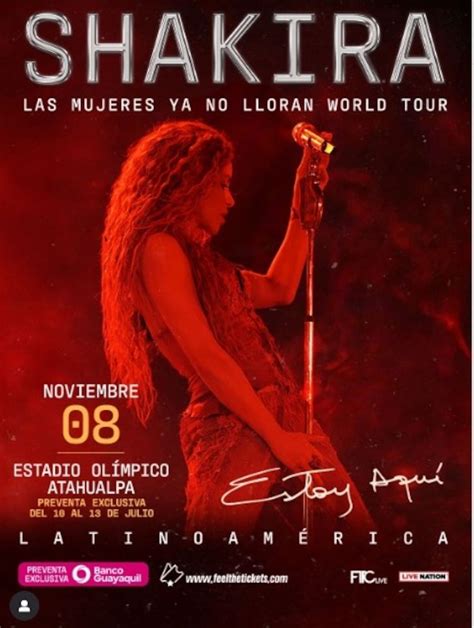 Shakira deja millonario impacto económico tras shows en Quito, Ecuador