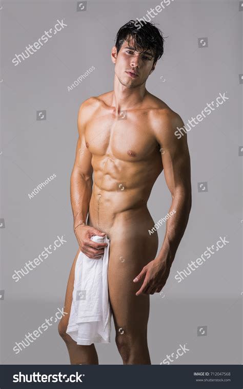 Portrait Naked Handsome Young Man Languishing库存照片712047568 Shutterstock