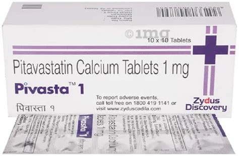 Pitavastatin Tablets At Best Price In India