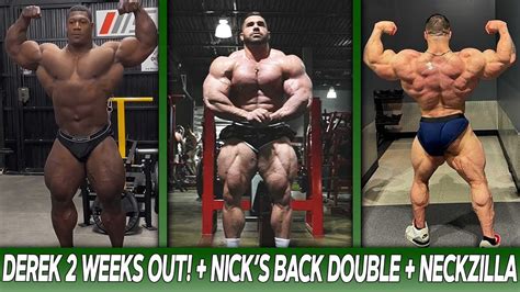 Derek Lunsford Looks Crazy In Off Season Nick Walker Improved His