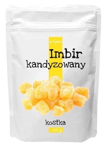 Imbir Kandyzowany Kostka G Allegro Pl