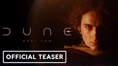 Dune Part 2 Official Trailer Tease 2023 Timothée Chalamet Zendaya