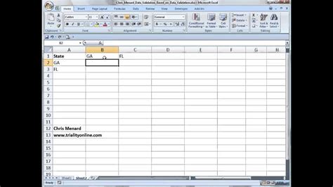 Excel Data Validation Drop Down List From Table - Printable Forms Free Online